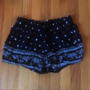 flowy elephant shorts